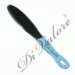 Di Valore 109-003 Терка наждачная для педикюра, абразив. 120/240 ЦВЕТНАЯ 22.8см