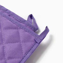 Набор кухонный «Сирень» варежка-прихватка 20×27 см, прихватка 17×17 см 100% п/э