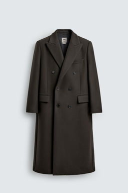 LIMITED EDITION MANTECO® WOOL BLEND DOUBLE-BREASTED COAT - Zara фото 8
