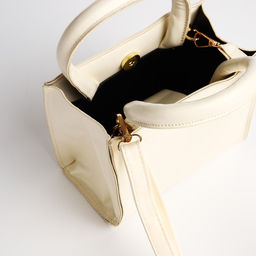 Сумка-тоут на молнии, цвет молочный - Simaland фото 6