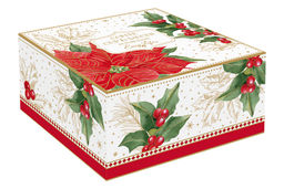 Чашка с блюдцем Пуансеттия и ягоды, 0,12 л - Easy life фото 2