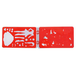 Раскраска - альбом Стильный образ, 72 стр., с наклейками и трафаретами