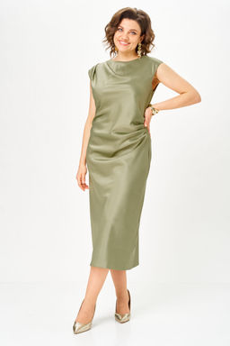 Платье Anastasia Mak 1317 фисташковый  фото 2