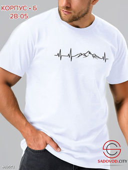 Мужская футболка из хлопка
