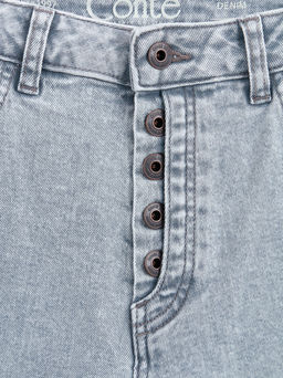CONTE CON-617 Джинсы mom fit с застежкой на пуговицы vintage-grey