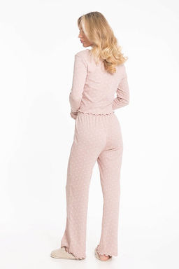 Пижама М325375пб пудровый/белый - Елена фото 4