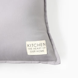 Подушка Этель, 30х50+1 см, светло-серый, 100% хлопок  фото 5