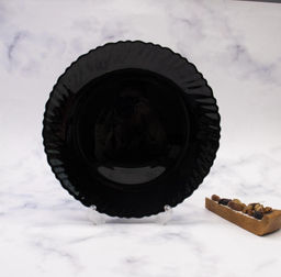 Тарелка 190 мм Классика черная / B-LHP75 /уп 72/