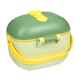 Контейнер для детского питания Крошка Я Дино 5, 400 мл., зеленый