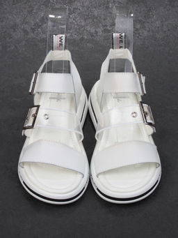 08-FED26-1PD WHITE Босоножки женские (натуральная кожа)