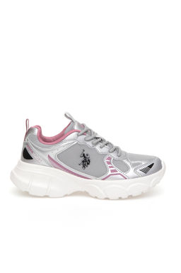 Kad_n Gri Spor Ayakkab_ - U.s. polo assn фото 2