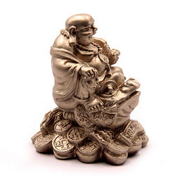 Хотей на жабе богатства наделяет людей успехом и везением 7см-6см 100гр ХРУПКОЕ