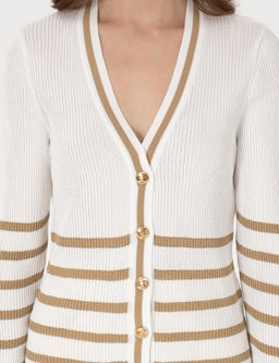 Ekru Slim Fit Triko H_rka - Pierre cardin фото 6