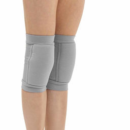 Наколенники для гимнастики и танцев Grace Dance, с уплотнителем, р. L, от 15 лет, цвет серый  фото 2