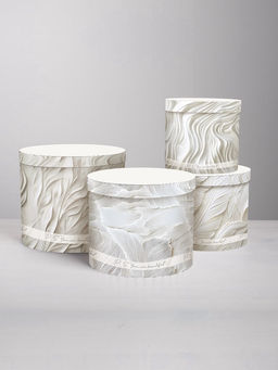 Набор шляпных коробок 4 в 1 You are beautiful, 14 × 13 см - 20 × 17,5 см