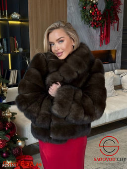 Шуба женская из искусственного меха