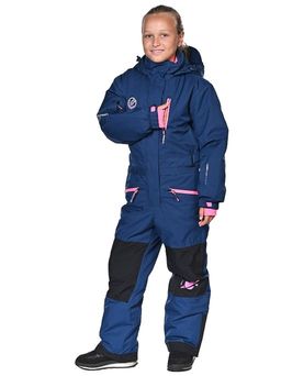 Комбинезон T-9081 Темно-синий