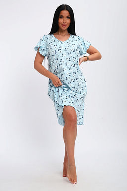 Сорочка женская (01064 синий) - Плиона фото 7