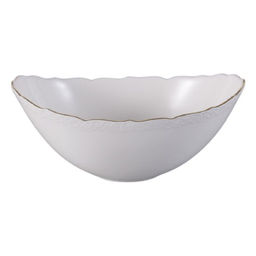 Салатник овальный 610 мл JEWEL Кружево (фарфор)