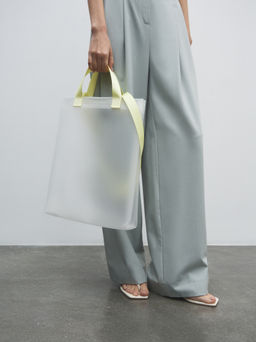 Шоппер MAISON DAVID TRANSPARENT SHOPPER