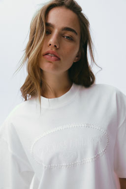 Camiseta de deporte estampada Oversized Fit - H&m фото 4