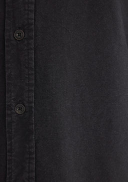 Siyah Denim Gomlek - Mavi фото 8