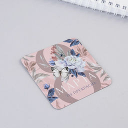 Цена за 2 шт. Магнит на холодильник и брелок Счастье рядом. 8 Марта, набор 2 предмета - Сима-ленд фото 3