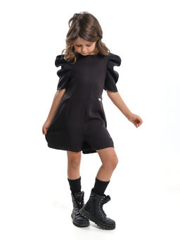 Платье для девочки ромпер UD 7887 черный - Mini maxi фото 4