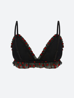Бралет Balensiz Dolgusuz Kalp Nakisli Bralet