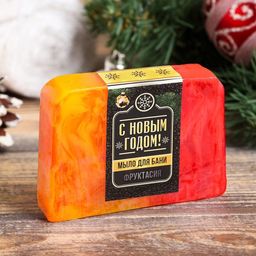 Мыло СПА - уход для бани и сауны Фруктасия Банная Забава 80 гр