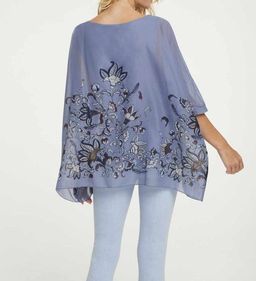 Туника, синяя - Linea tesini фото 4