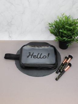 Косметичка "Hello", black (18х25х11 см)