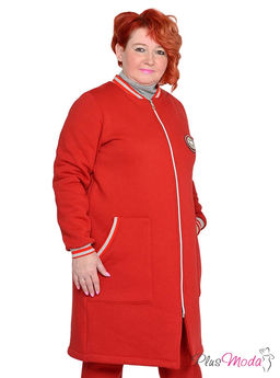 Толстовка Модель №1867 размеры 44-84 - Plusmoda фото 5