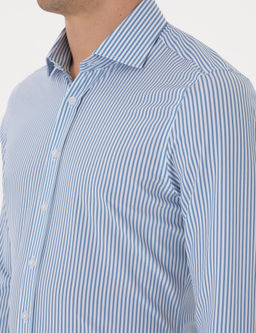 Mavi _izgili Ex. Slim Fit Uzun Kollu G_mlek - Pierre cardin фото 7