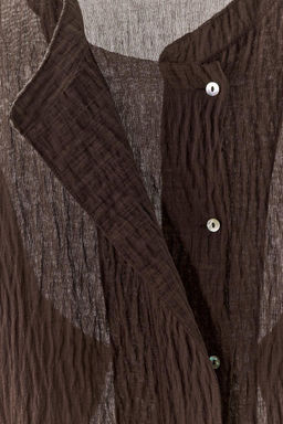 TEXTURED SHIRT WITH VISCOSE - Zara фото 9