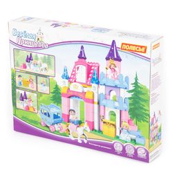 Конструктор Макси - Весёлая принцесса (146 элементов) (в коробке) - Полесье фото 2