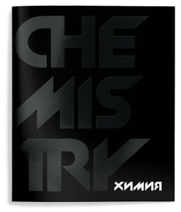 Цена за 2 шт. Тетрадь 48 л. А5 клетка, на скрепке, Schoolformat TOTAL BLACK Химия мелованный картон, тви...