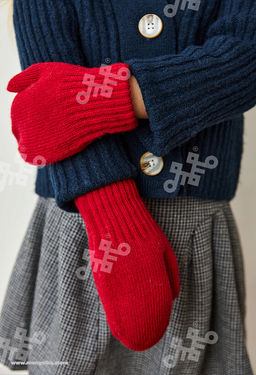 Шерстяные варежки (арт. 04150) - Тод оймс ххк фото 5