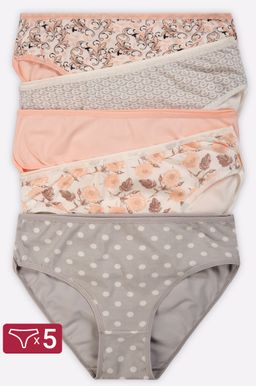 Женские трусы-слипы 5 шт. Happy Fox