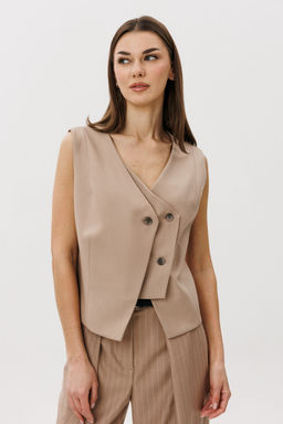 Костюм Fantazia Mod 5220-Р пудрово-бежевый  фото 7