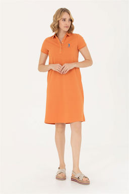 U. S. Polo Assn Женское трикотажное платье плиткой
