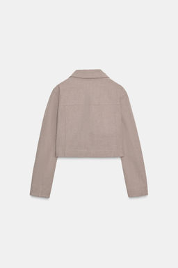SHORT ZIP-UP JACKET - Zara фото 6