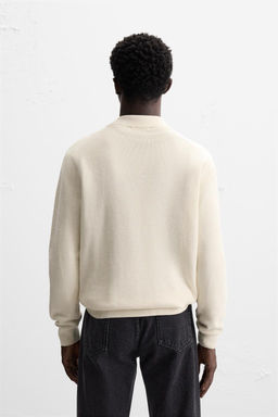 PURL KNIT POLO SHIRT - Zara фото 11
