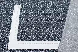 Импорт. хлопок Летний каприз цв.черный, ш.1.5м, хлопок-100%, 105гр/м.кв - Купава фото 3