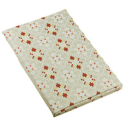 Ришелье К Скатерть 200х145см, длина стола до 160см, на 6-8 персон, хлопок Премиум 186г/м2, Домашняя мода (Россия)