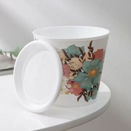 Цена за 2 шт. Горшок для цветов Доляна «Фрезия», 800 мл, цвет белый