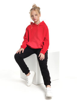 Спортивный костюм для девочки подростка 22-9818 красный - Mini maxi фото 3