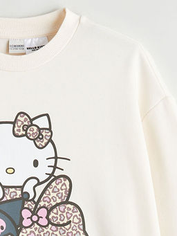 Hello Kitty Bask?l? K?z ?ocuk Sweatshirt