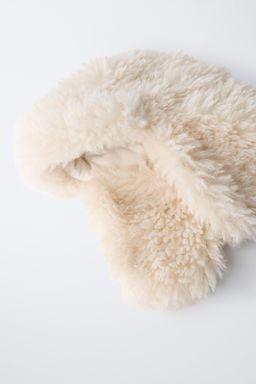 FAUX FUR SKI COLLECTION HAT - Zara фото 7