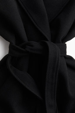 Abrigo de fieltro con cinturon - H&m фото 6